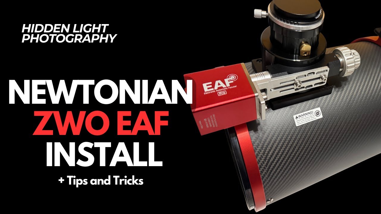 ZWO EAF Installation on a Newtonian Reflector (CS200 Example) + Tips & Balance Trick!
