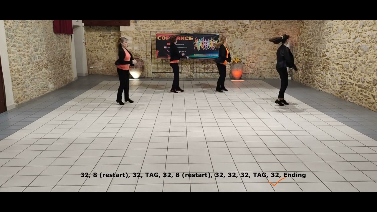 MEN ON A MISSION Line Dance (DEMO & TEACH)