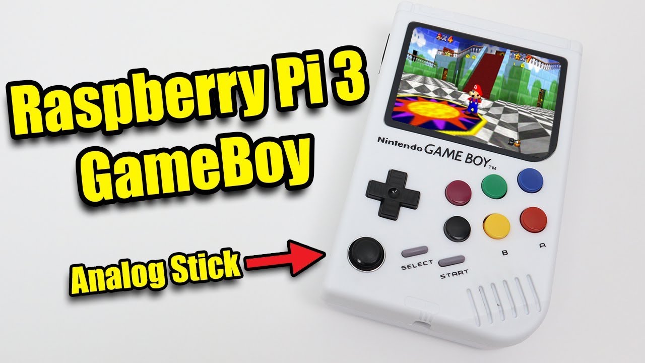 Raspberry Pi 3 GameBoy!