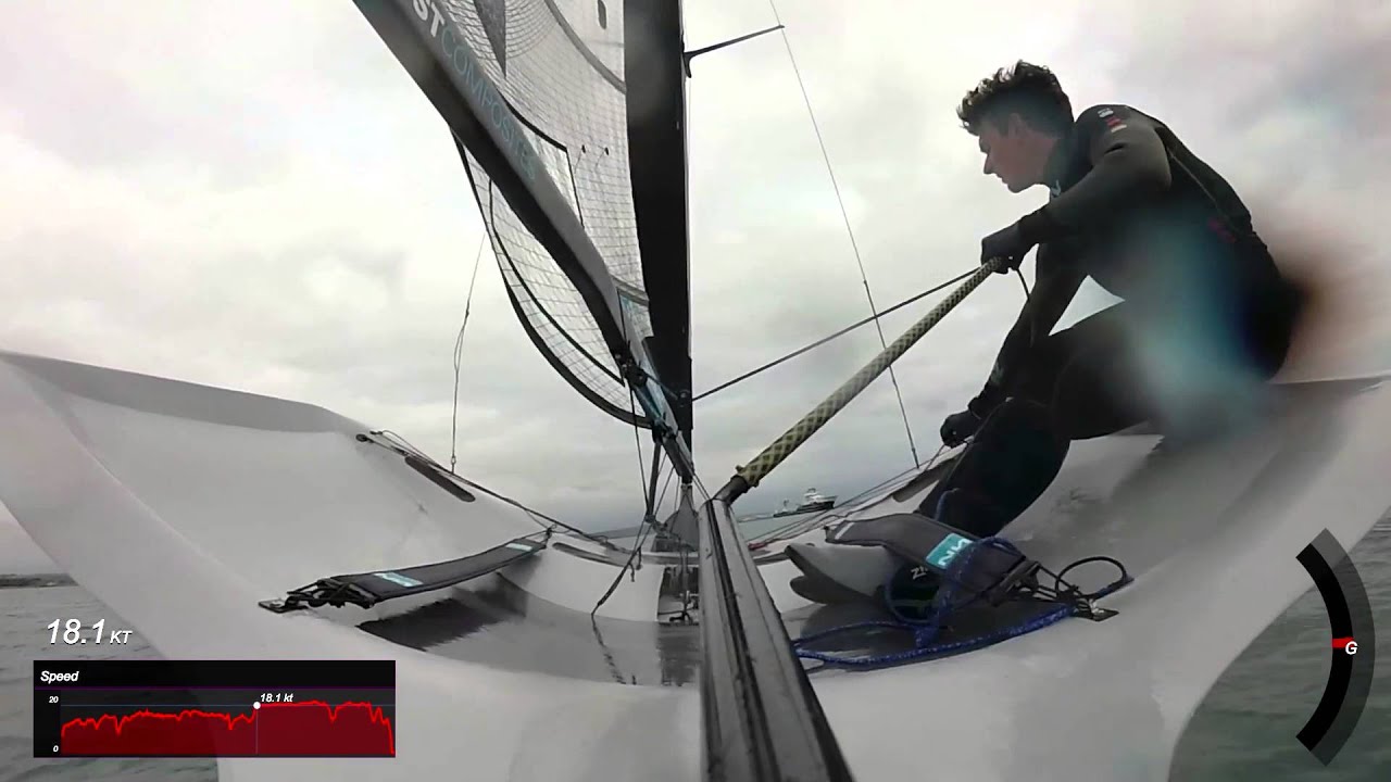 Testing Garmin Virb XE on Moth