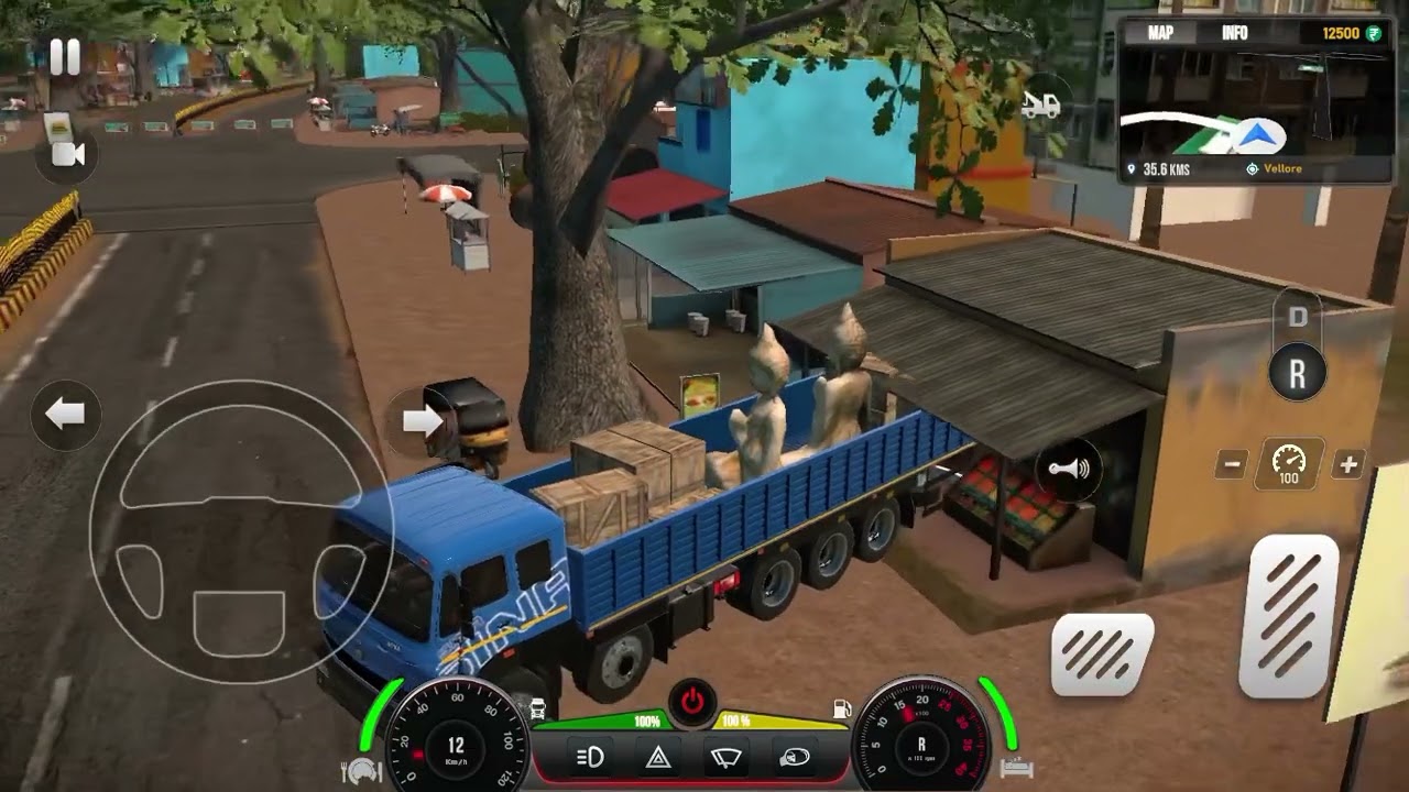 Truck game my second video #truck #game #kids #truckdriver 