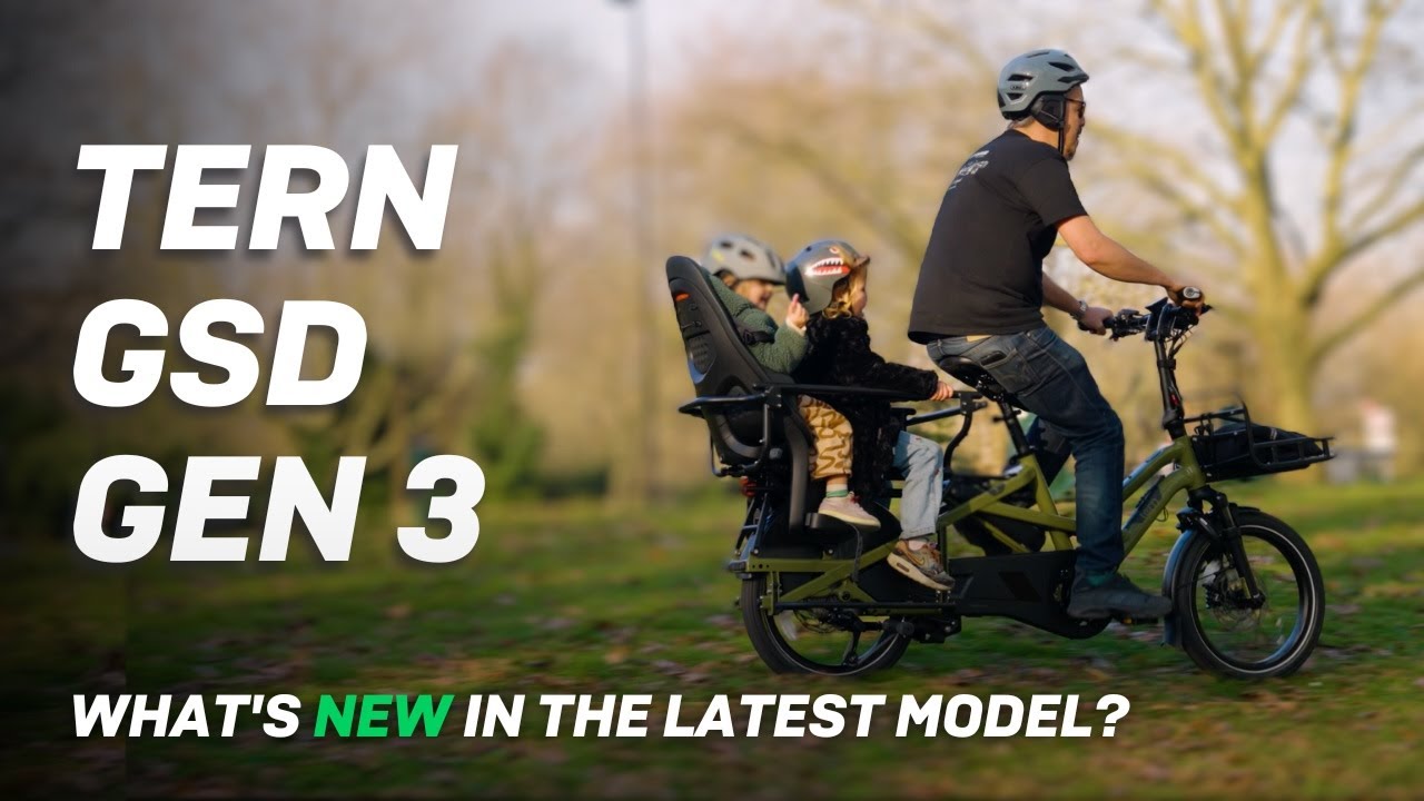 FIRST LOOK at the Tern GSD Generation 3 eCargo Bike | Fully Charged