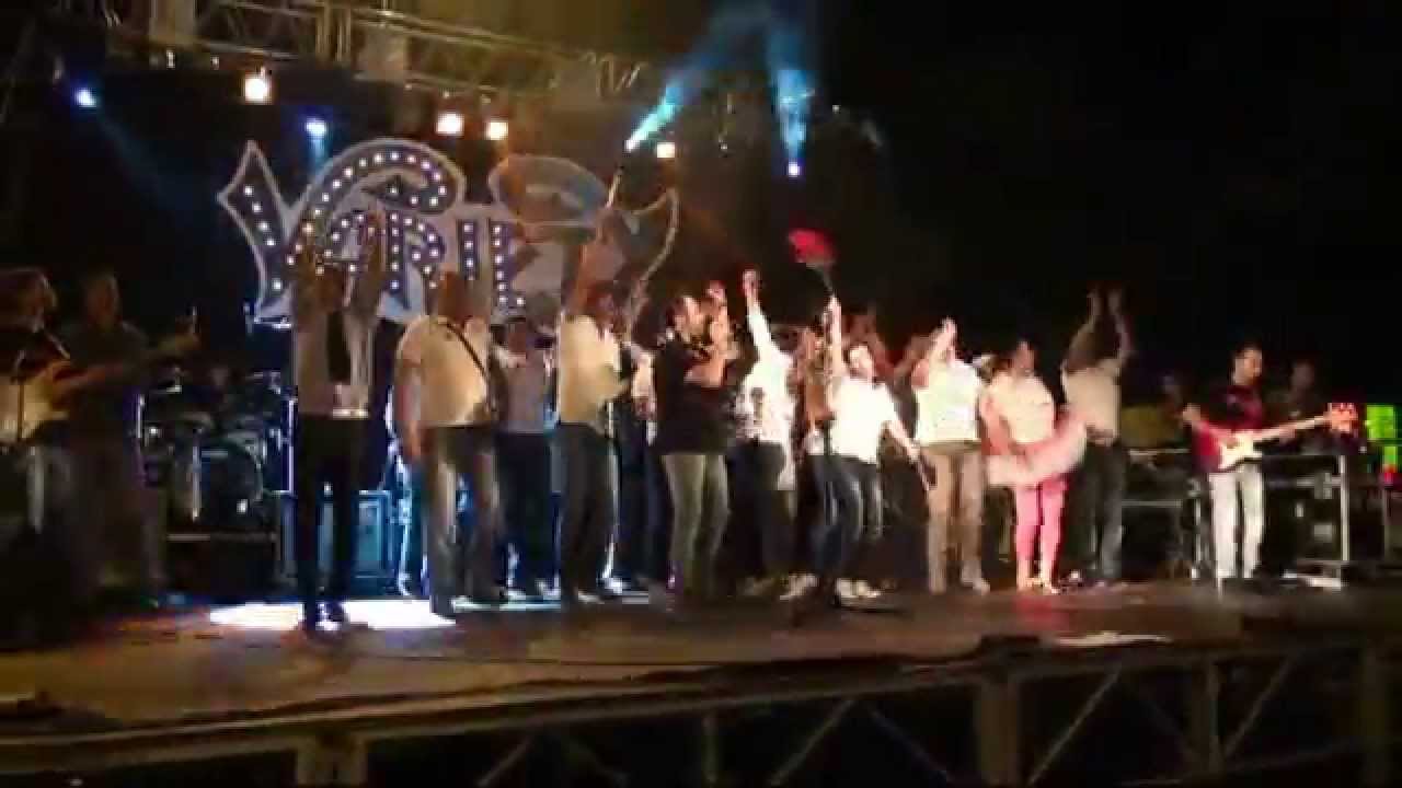 La Classe 68 sul palco... era il 24 agosto del 2013