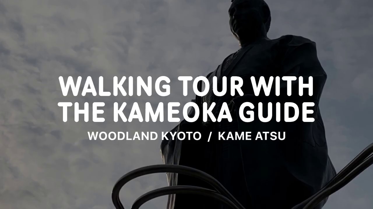 Walking tour with the Kameoka guide