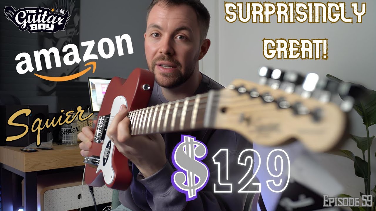 I bought the cheapest Amazon Squier by Fender Debut Telecaster  - The Guitar Bay