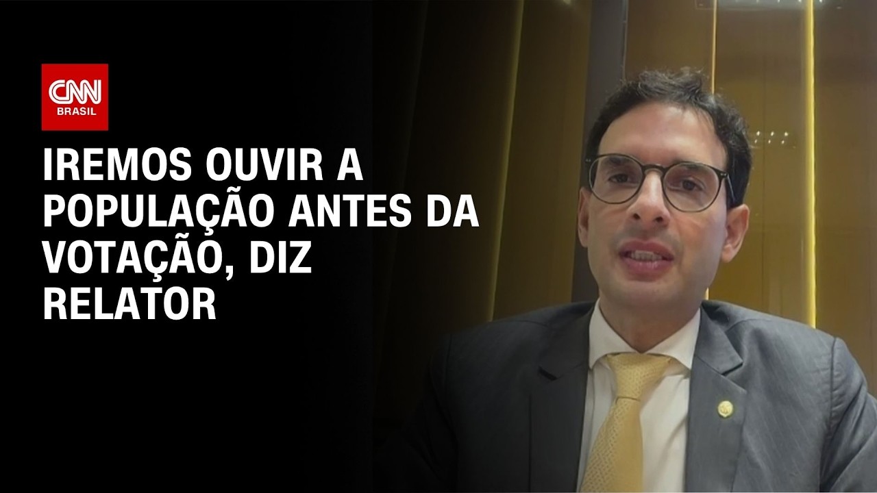 Relator da 6x1: Iremos ouvir a popula&ccedil;&atilde;o antes da vota&ccedil;&atilde;o | BASTIDORES CNN
