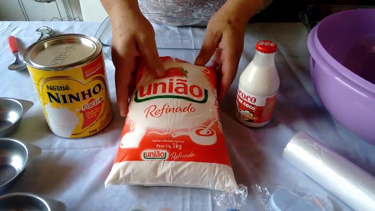 Docinhos Modelados de Leite Ninho - Receita Tradicional