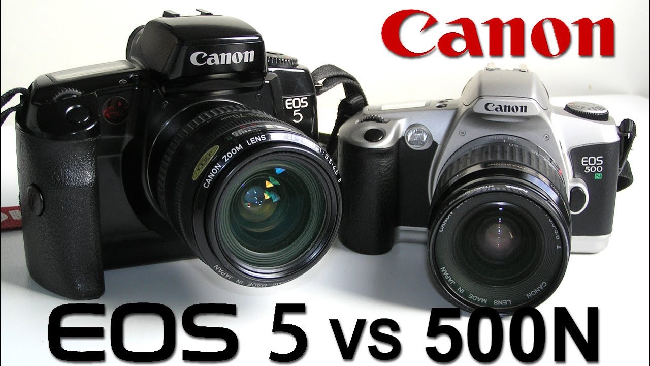 Canon EOS 5 vs EOS 500N dźwięk migawki i zdjęcia seryjne #filmphotography #photography