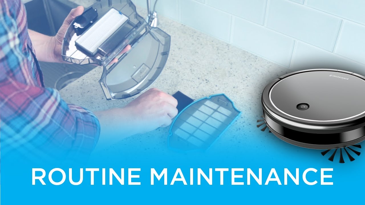 Routine Maintenance | CleanView&reg; Connect Robotic Vacuum