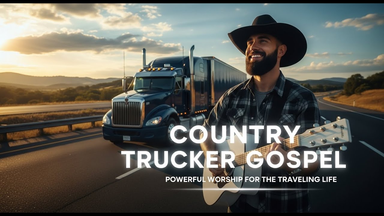 🌄🙏 Country Trucker Gospel – Powerful Worship for the Traveling Life