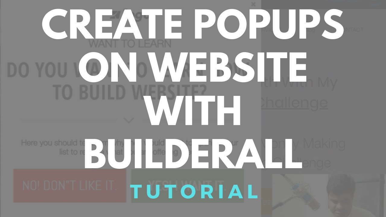 How To Configure Popup In Builderall