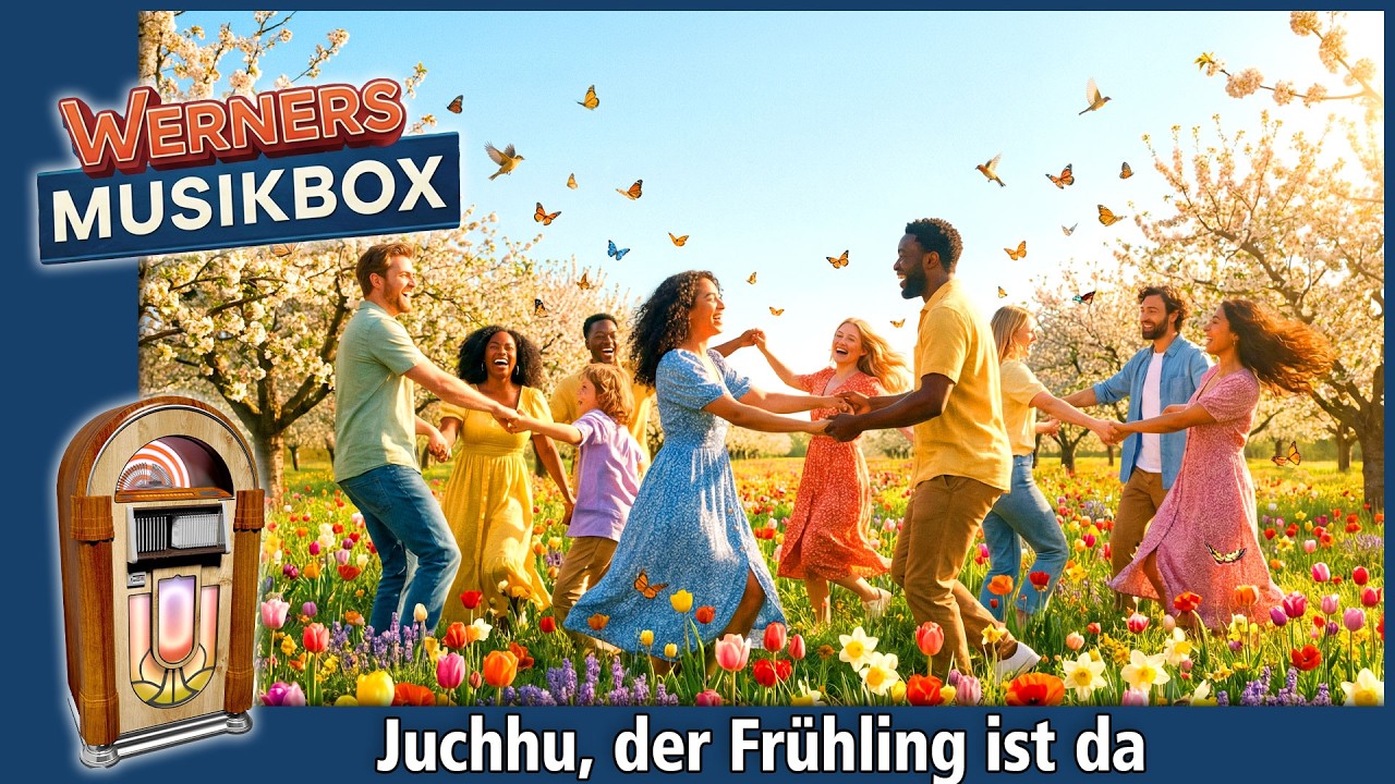 Juchhu, der Frühling ist da. – Der absolute Frühlings-Mitmach-Hit 2026 ist da.