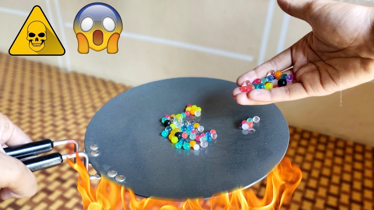 Hot Tava Vs. Magic Ball (Orbeez) Experiment