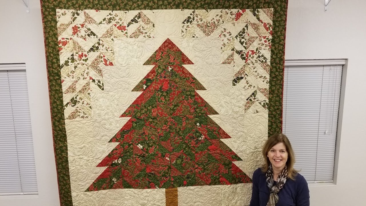 Strip Tube Tannenbaum | Christmas Tree Quilt!