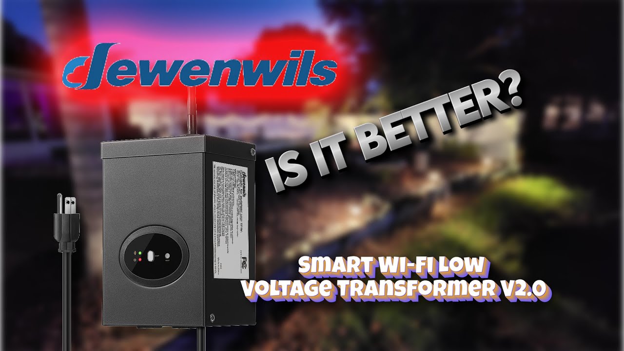 Dewinwils  200W Smart Wi-Fi Low Voltage Transformer Version 2.0! Unboxing, installation and review