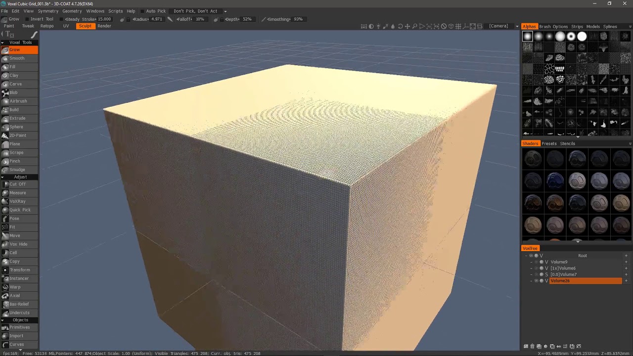 Voxel and Surface Modes Pt 1