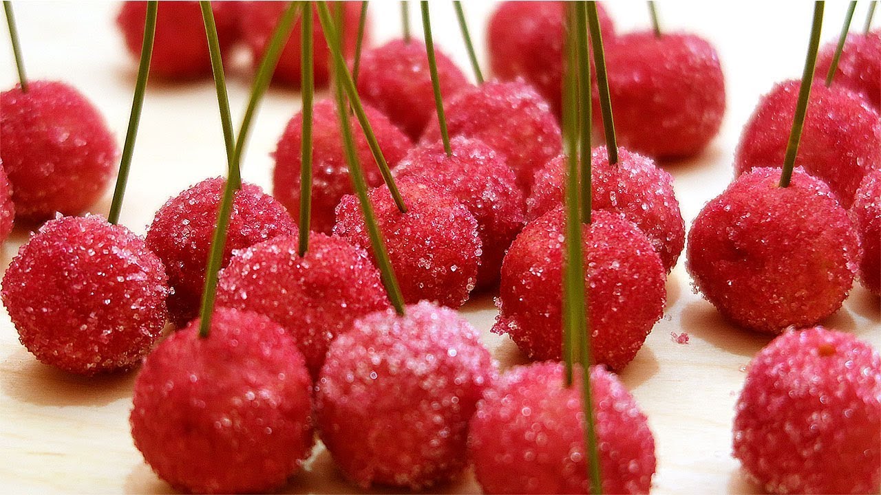 Конфеты зимняя вишня Вкусный и красивый десерт