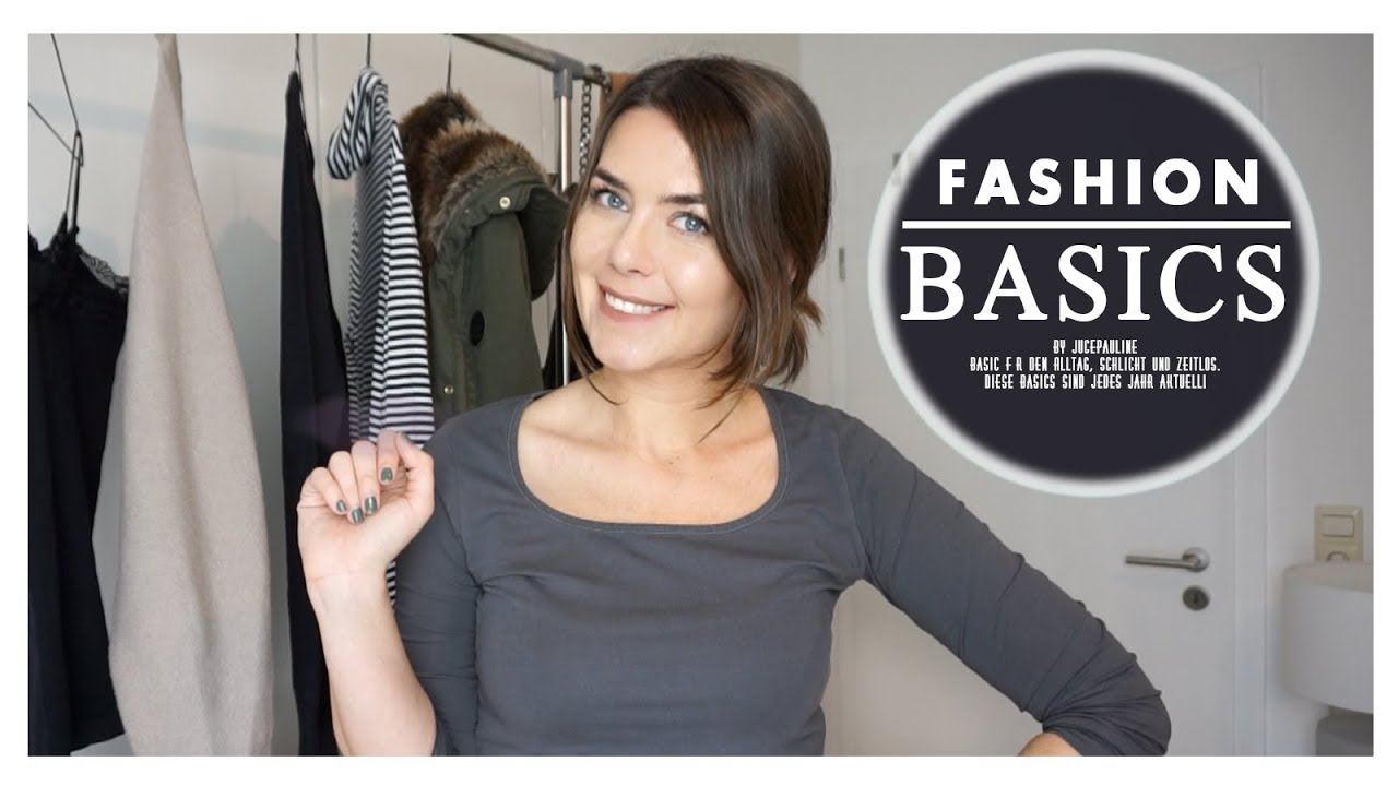 FASHION BASICS HERBST / WINTER | Garderobe | deutsch | JucePauline