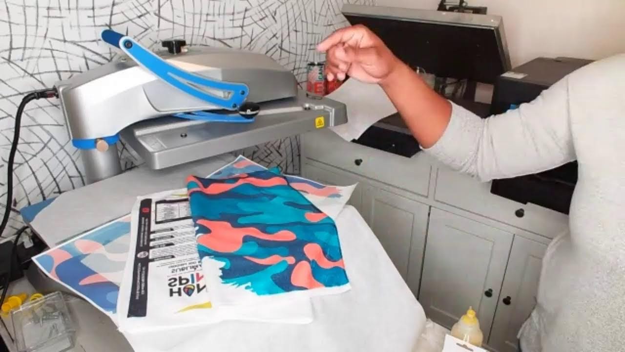 Epson WF 7820 Sublimation Setup / Conversion| LIVE STEP BY STEP