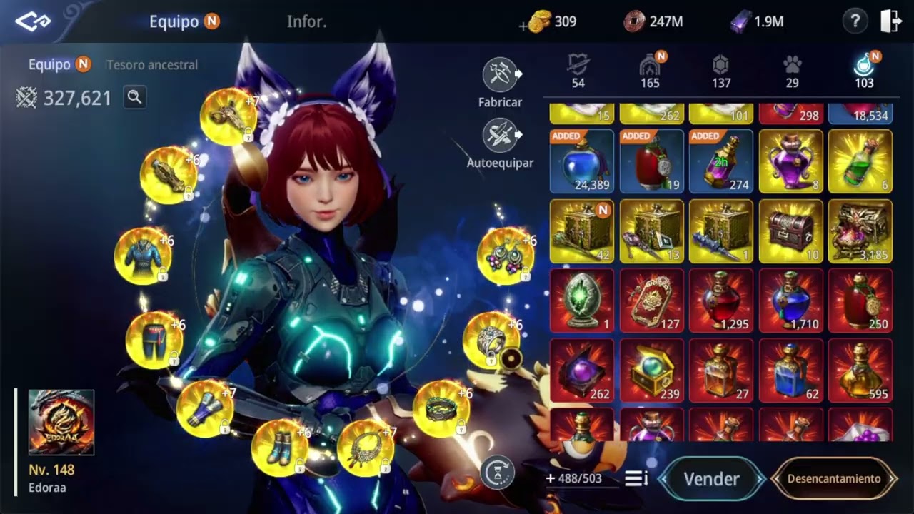 MIR4 QUEBRE UN ITEM MAS 5 POR AFANADO