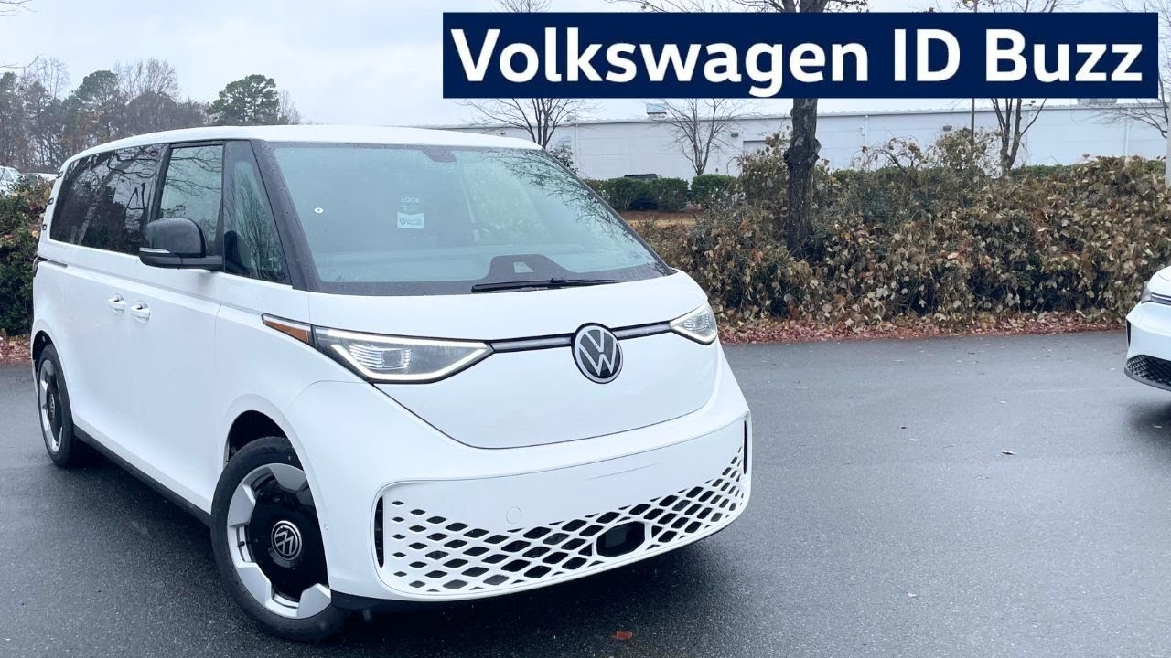 2025 Volkswagen ID Buzz Pro S: POV Start Up, Test Drive, Walkaround and Review