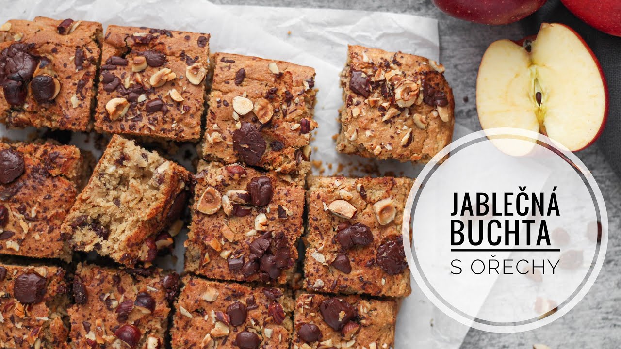 JABLEČNÁ BUCHTA | vegan | MaruškaVeg