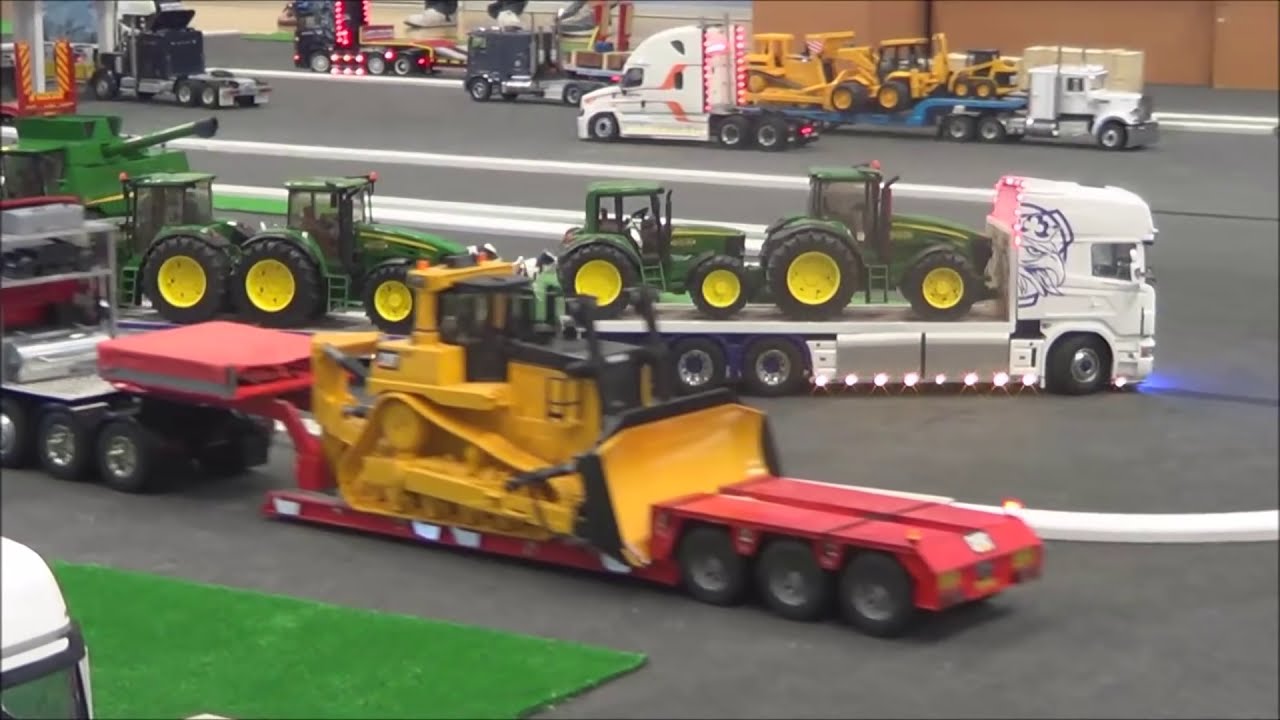 Rc Trucks @ leyland July 2015 Tamiya 1/14 Wedico scaleART Carson RC LKW Wedico Daf xf