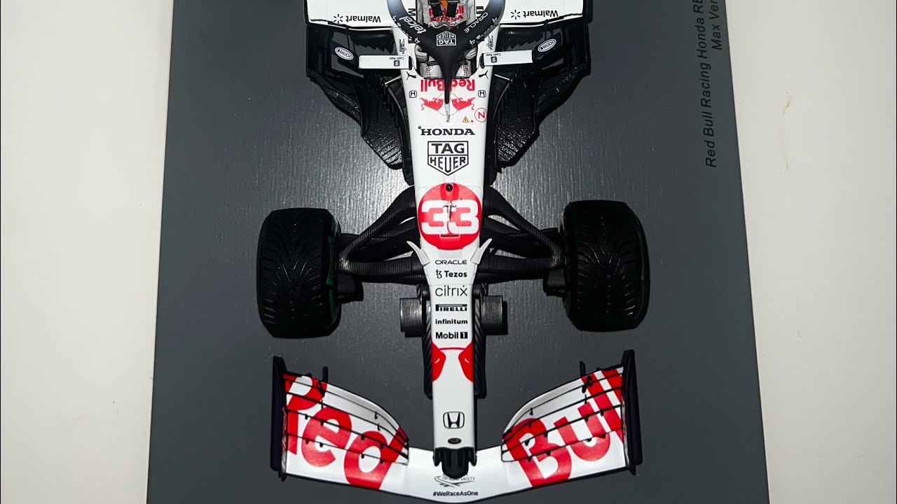 Full detail Red Bull F1 RB16B #33 Max Verstappen Turkish GP 2nd place 2021 Special Livery 