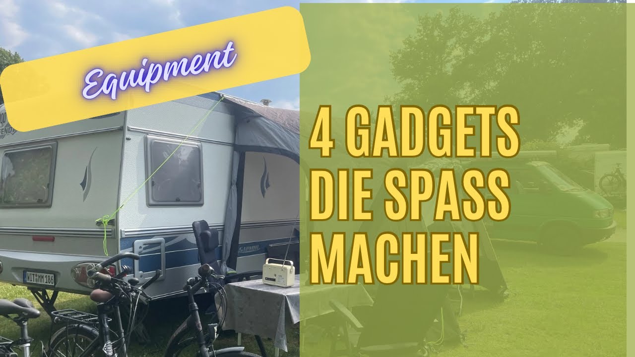 Diese 4 Dinge verschönern deinen Campingurlaub.
