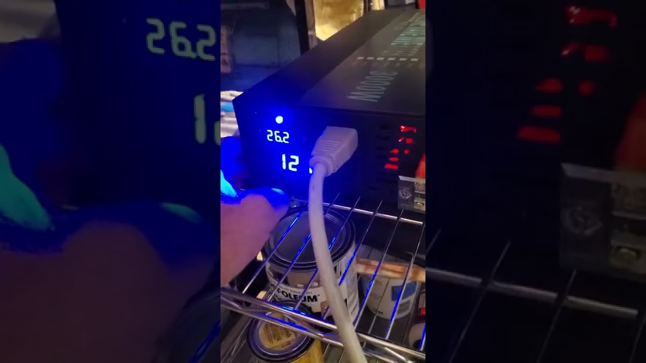 mpp solar idle consumption test against reliable 3k inverter,  both 24v