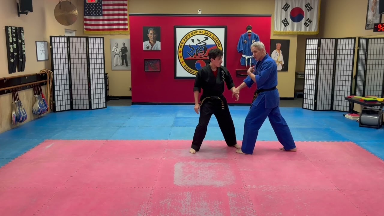 Advanced Counters Side Wrist Thumb Down - Sin Moo Ryong Moo Kwan