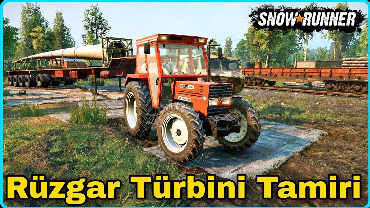 RÜZGAR TÜRBİNİ TAMİR ETTİK 🔸️ ALDIĞIMIZ İŞİ BAŞARI İLE TAMAMLADIK ● SNOWRUNNER