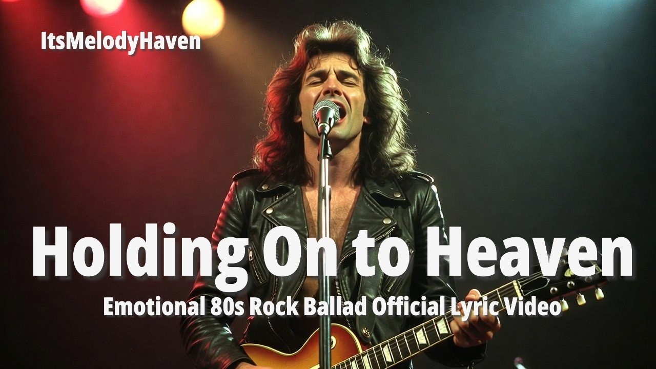 Holding On to Heaven Emotional 80s Rock Ballad Official Lyric Video