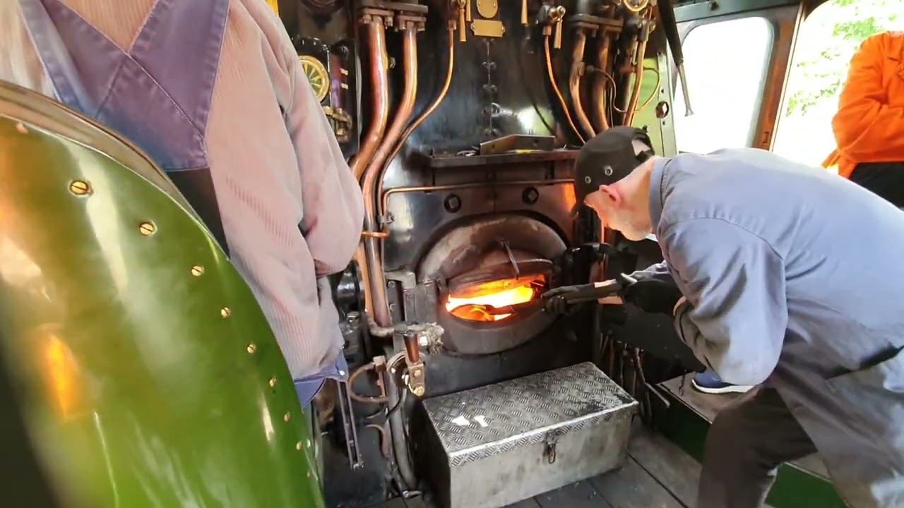 Flying Scotsman footplate ride.