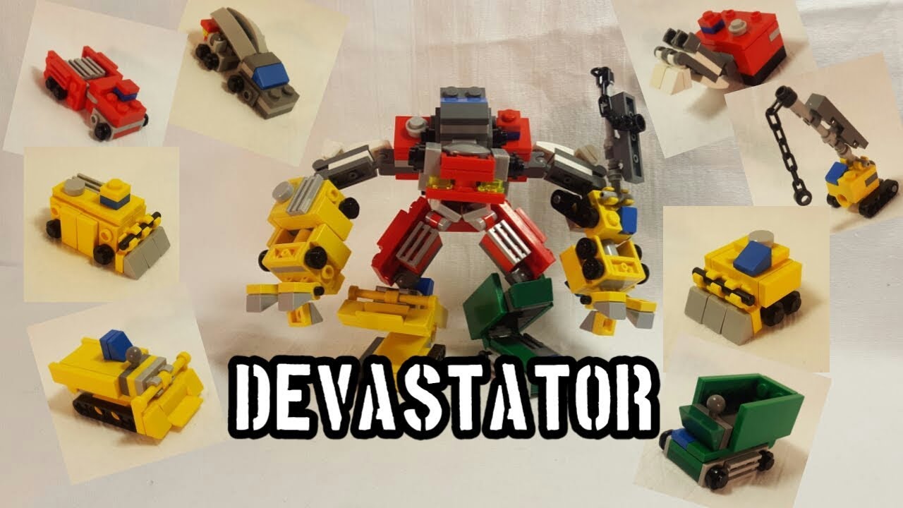 Transformer-Devastator from film TRANSFORMERS (LEGO MOC)!