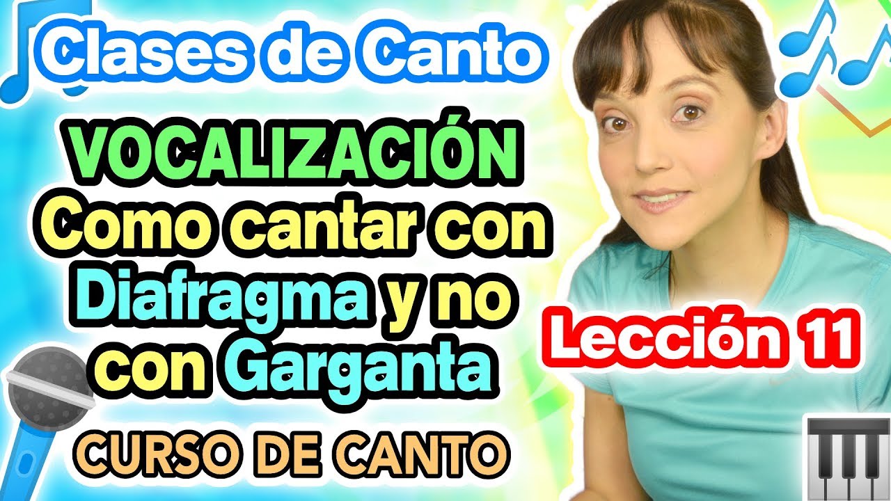 Clases de Canto Lección 11 Vocalización ATAQUE Ji CANTAR CON DIAFRAGMA - CECI SUAREZ