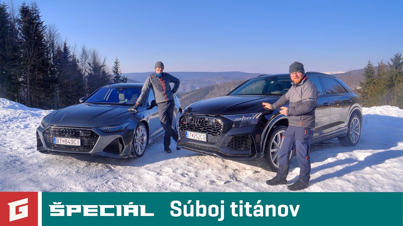 AUDI RS6 vs. RS Q8 4.0 TFSI QUATTRO TT8 - ENG SUB - ŠPECIÁL - GARÁŽ.TV