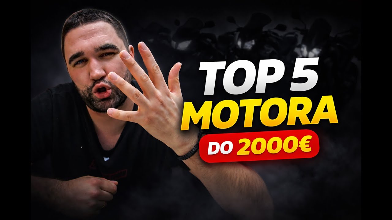 TOP 5 MOTORA ZA KUPOVINU DO 2000€