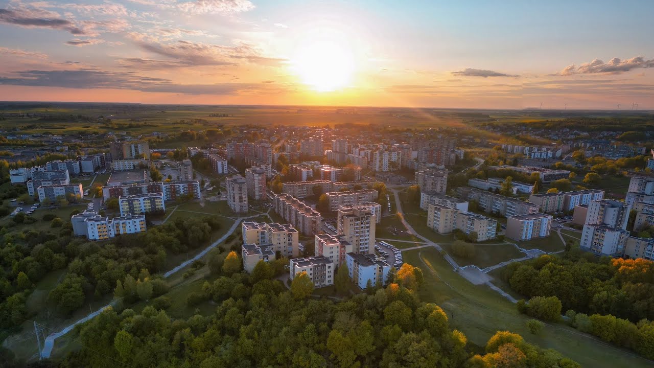My home town, Jonava. Lithuania #travel #video #drone