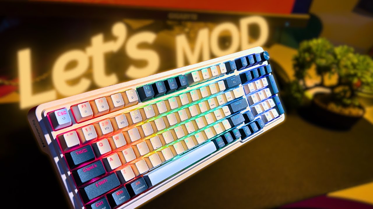 Gasket + Knob + Easy Teardown = Redragon Eisa K686 Pro Review | Trimode Wireless Mechanical keyboard
