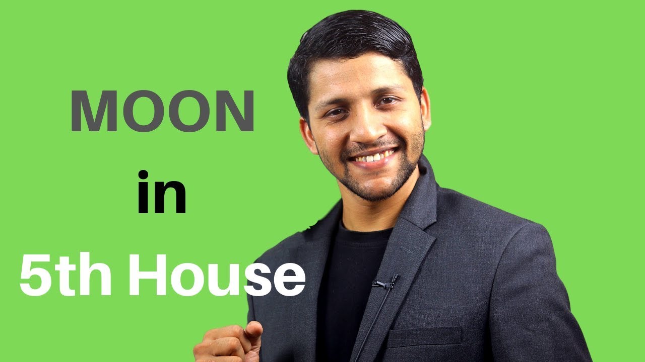 Moon in 5th House of Vedic Astrology Birth Chart