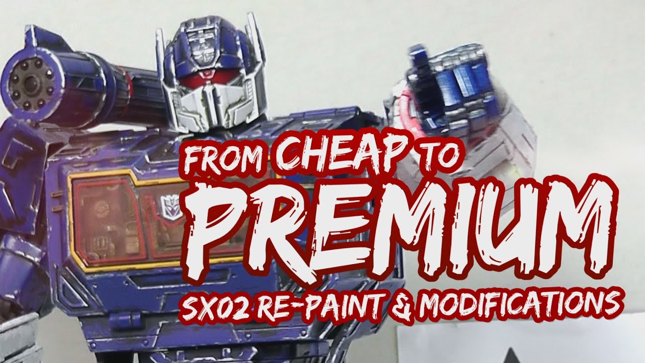 Custom repaint Sonic Warrior SX02 Soundwave