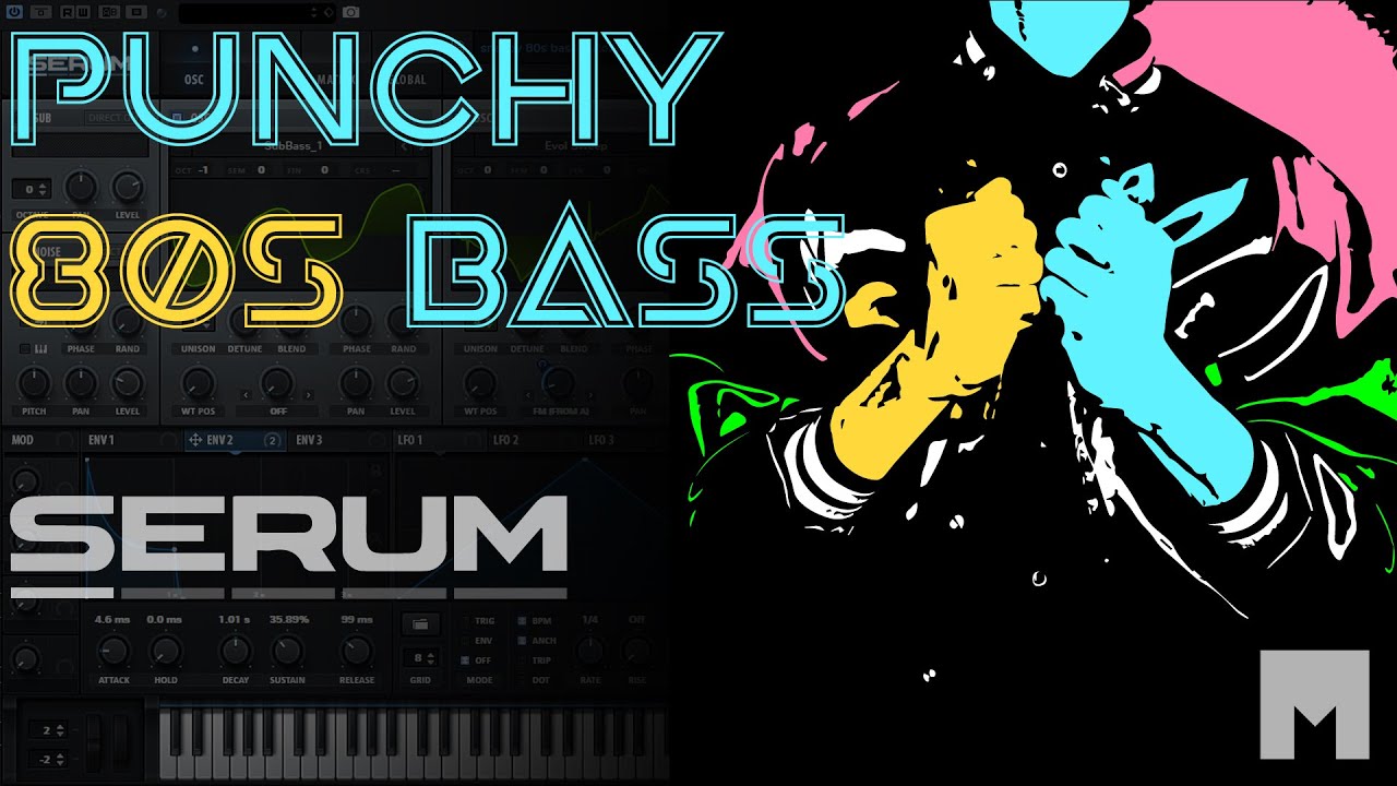 80s Bass Tutorial in Serum (Retro, Pop, Synthwave)