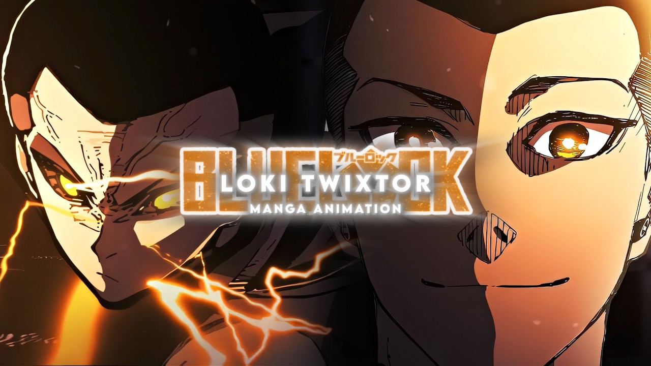 Julian Loki Manga Animation | Twixtor Clips | Blue Lock
