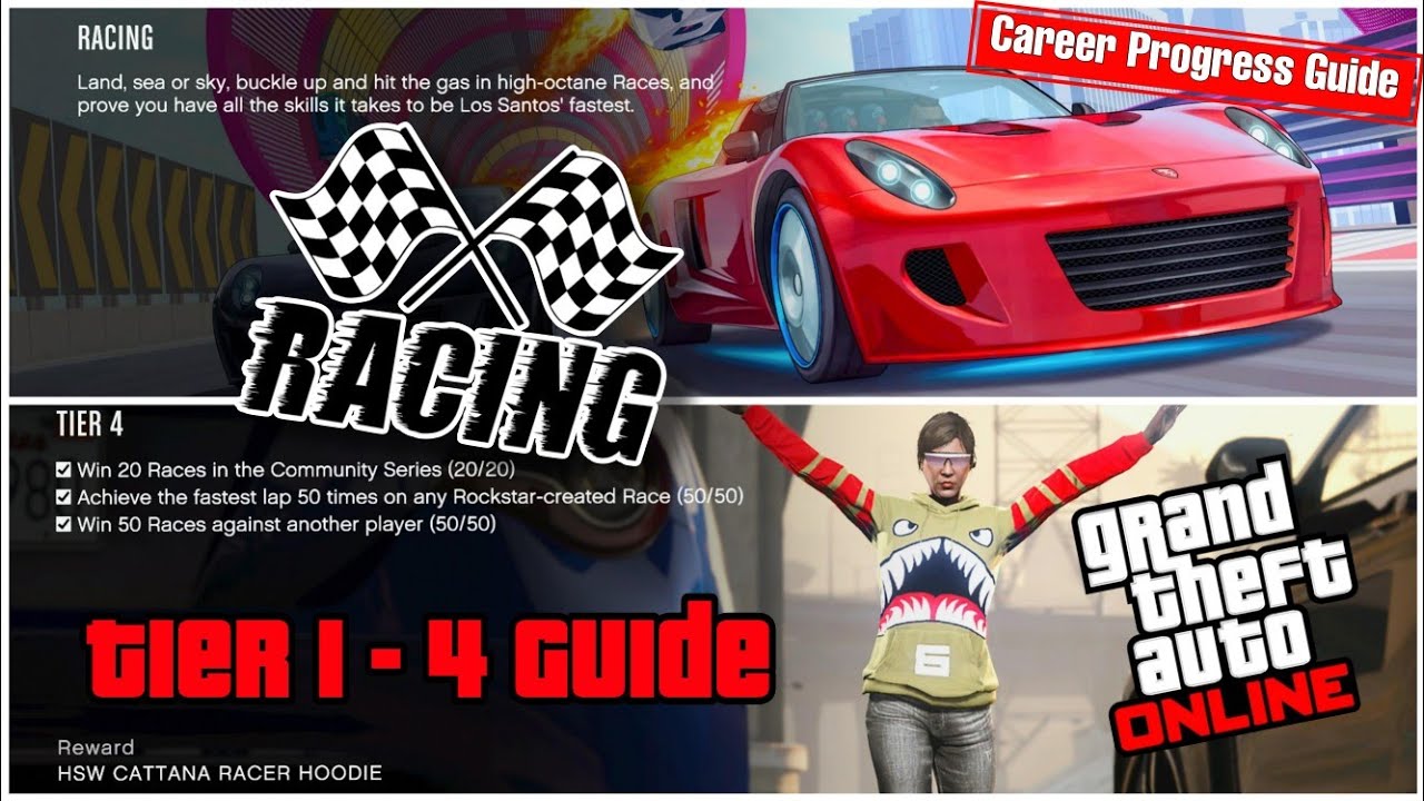 GTA Online: Racing Tier 1 - 4 Guide