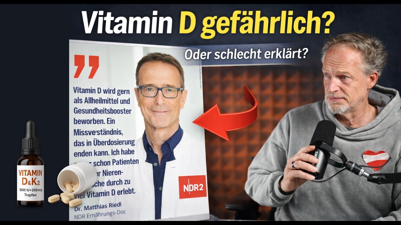Vitamin D: Zwischen Mangel, Angst und echter Aufklärung im NDR