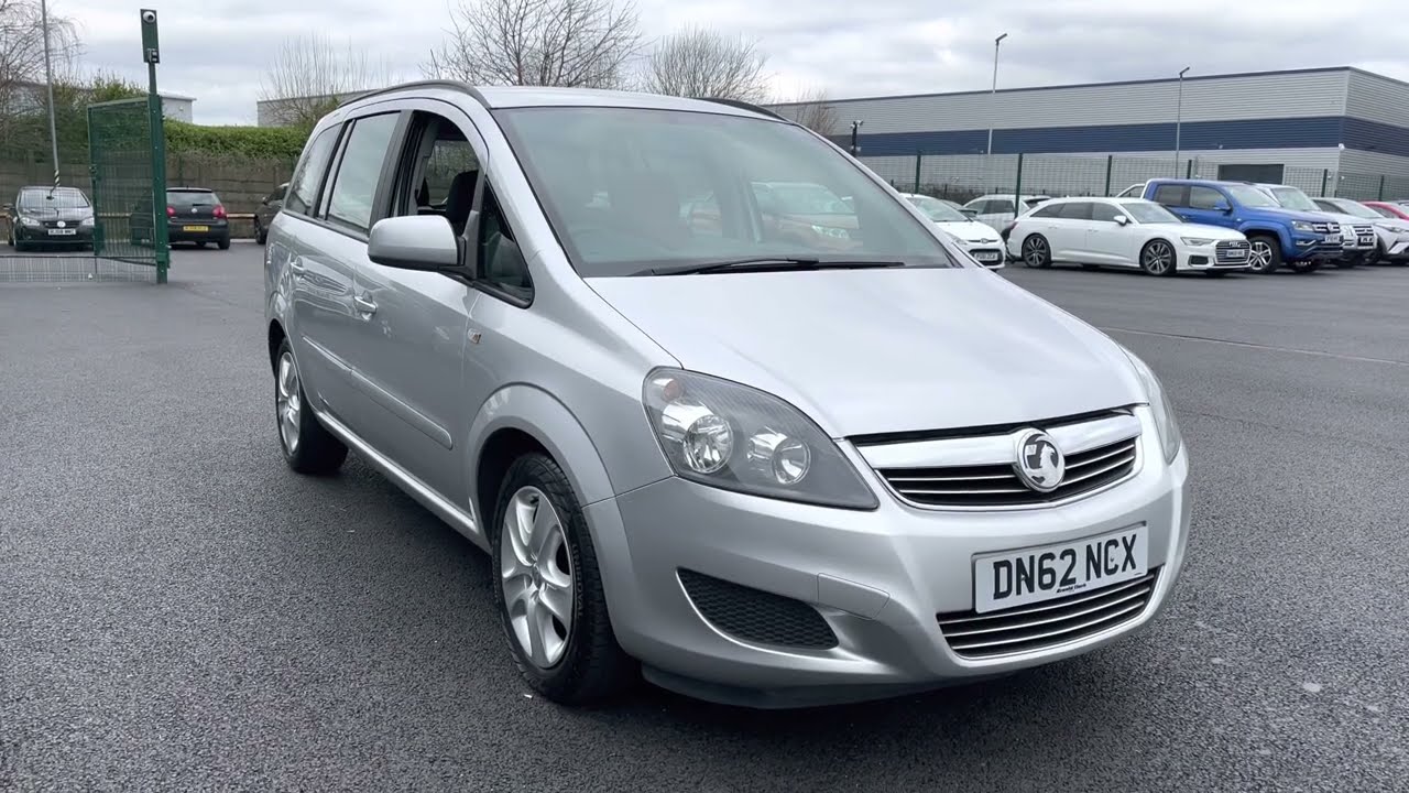For Sale 2013 62 Vauxhall Zafira 1.6 16V Exclusiv | Motor Match Liverpool