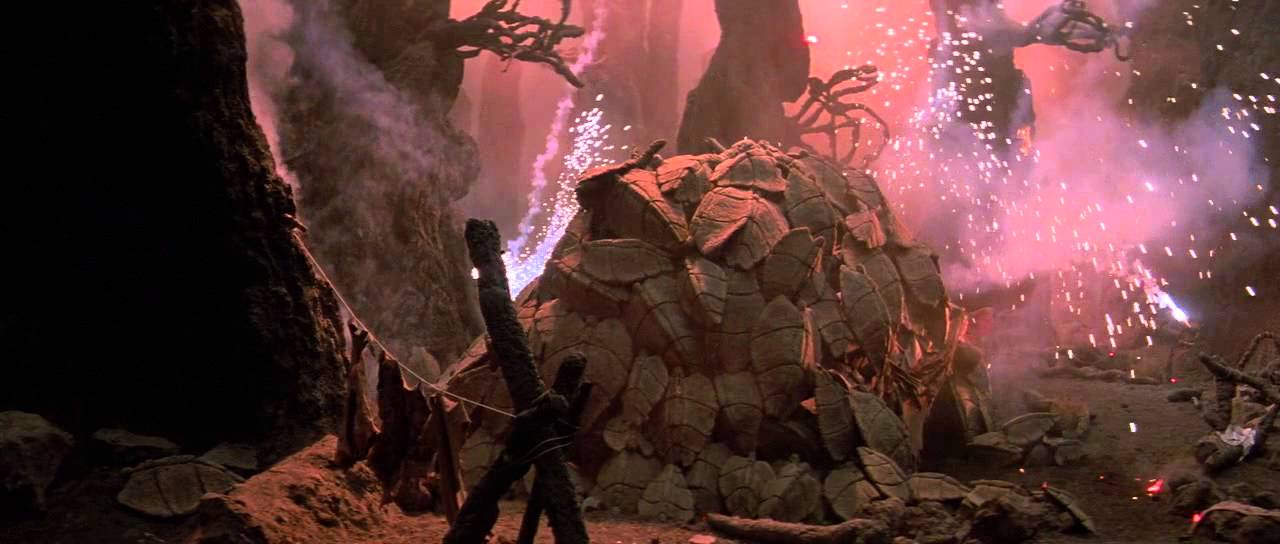 Enemy Mine (1985) ...A Clip from the movie about; what man could become. 720p HD Sci-Fi