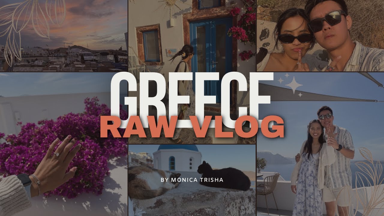 Greece Vlog | Santorini, Paros and Athens 🌊🐚🌤️🧿
