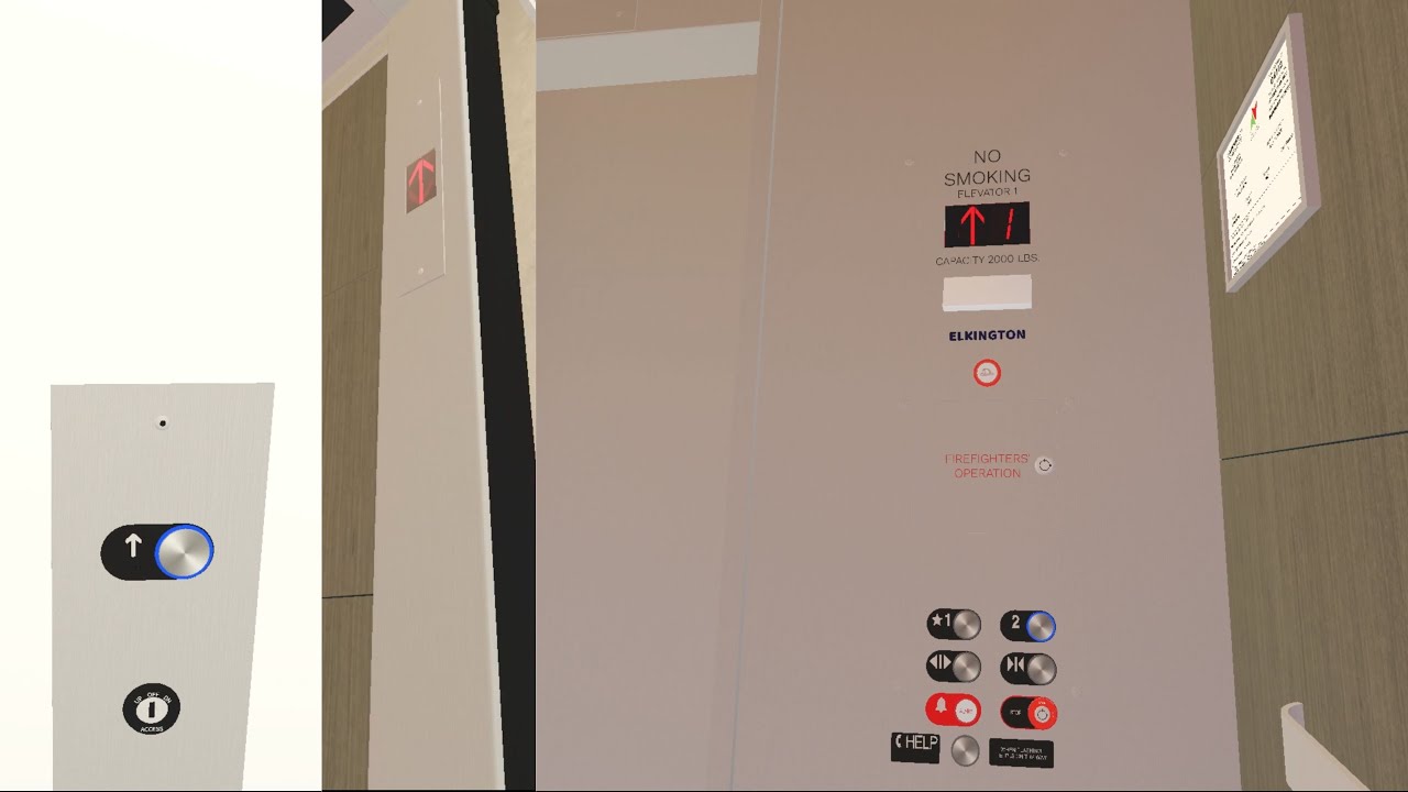 LOUD Westinghouse (mod. Elkington) Hydraulic Elevator at 2073 Millburn Av - ROBLOX Urban Area
